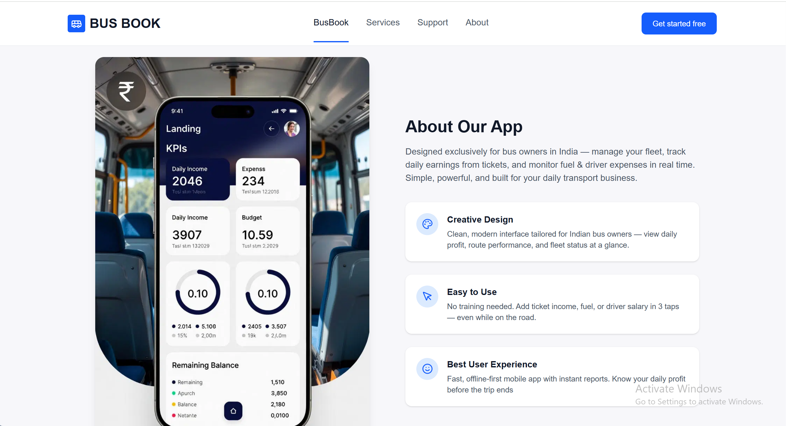 Bus Book – Fleet Management